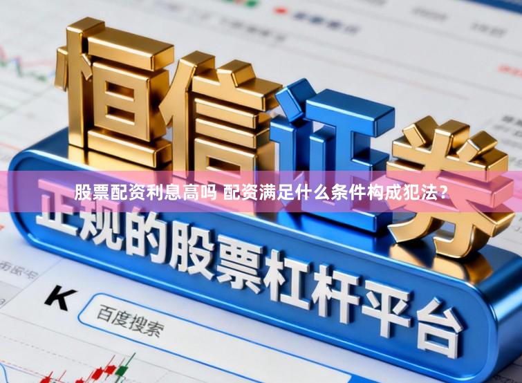 股票配资利息高吗 配资满足什么条件构成犯法？