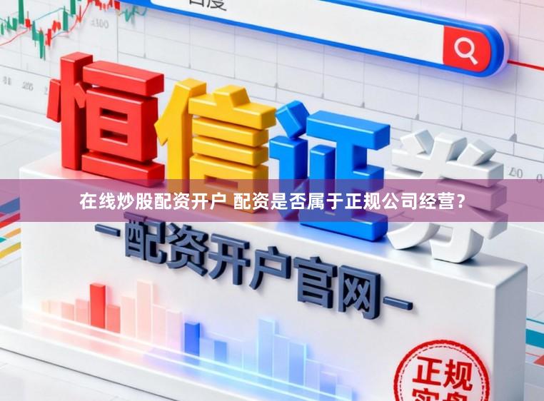 在线炒股配资开户 配资是否属于正规公司经营？